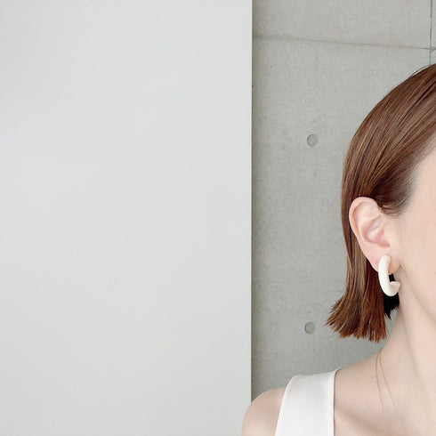Big hoop earring
